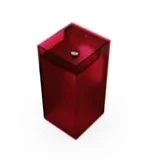 Bacha de pedestal roja · Bachas de baño · Ref. WAO-AR-P016-R03