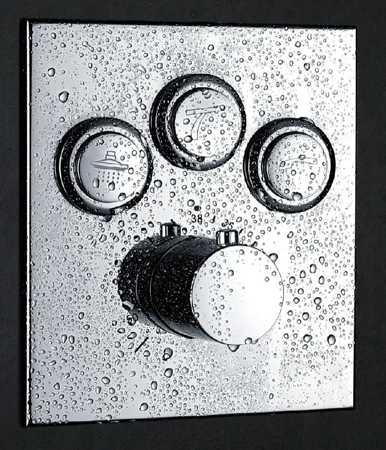 Control de ducha de pared · Griferías · Ref. WAO-AR-P012-R01