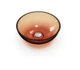 Bacha redonda cobriza · Bachas de baño · Ref. WAO-AR-P017-R05