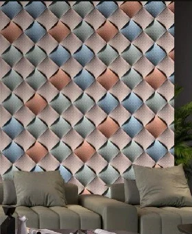 Mosaico de relieve para living · Revestimientos · Ref. WAO-AR-P039-R08