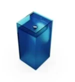 Bacha de pedestal celeste · Bachas de baño · Ref. WAO-AR-P016-R04