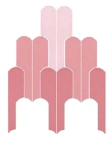 Revestimiento geométrico rosa · Revestimientos · Ref. WAO-AR-P036-R02