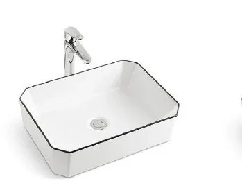 Lavabo de apoyo rectangular 556 · Bachas de baño · Ref. 556 · vista 4