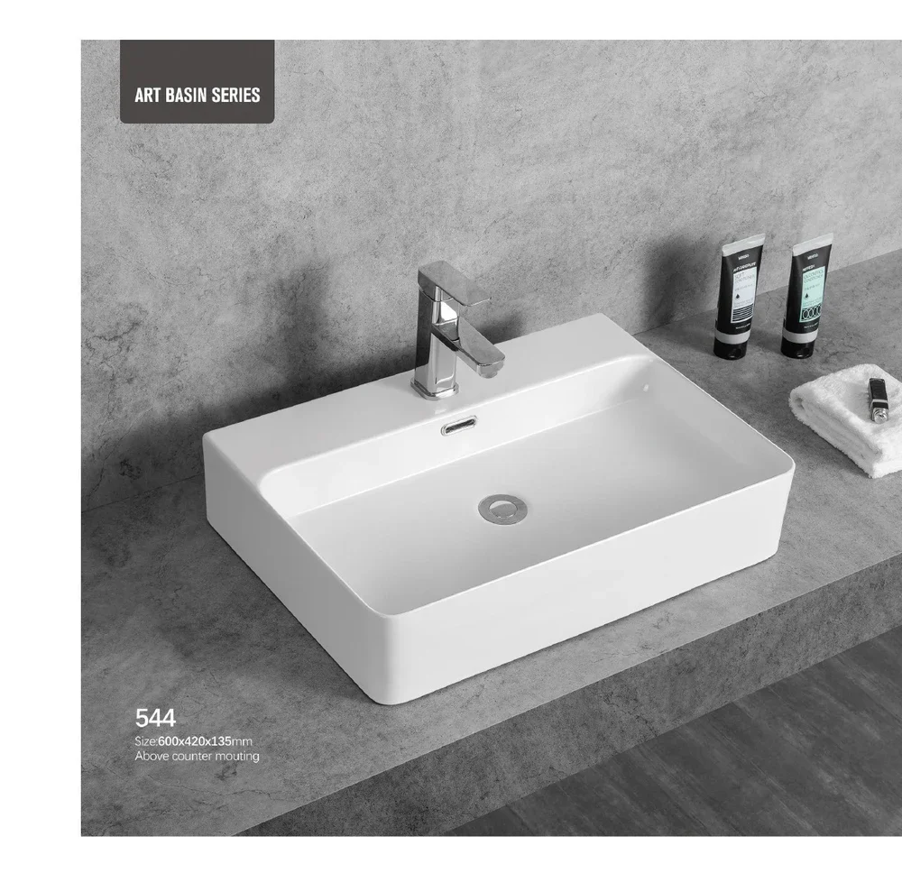 Lavabo de apoyo AT 544 · Bachas de baño · Ref. 544