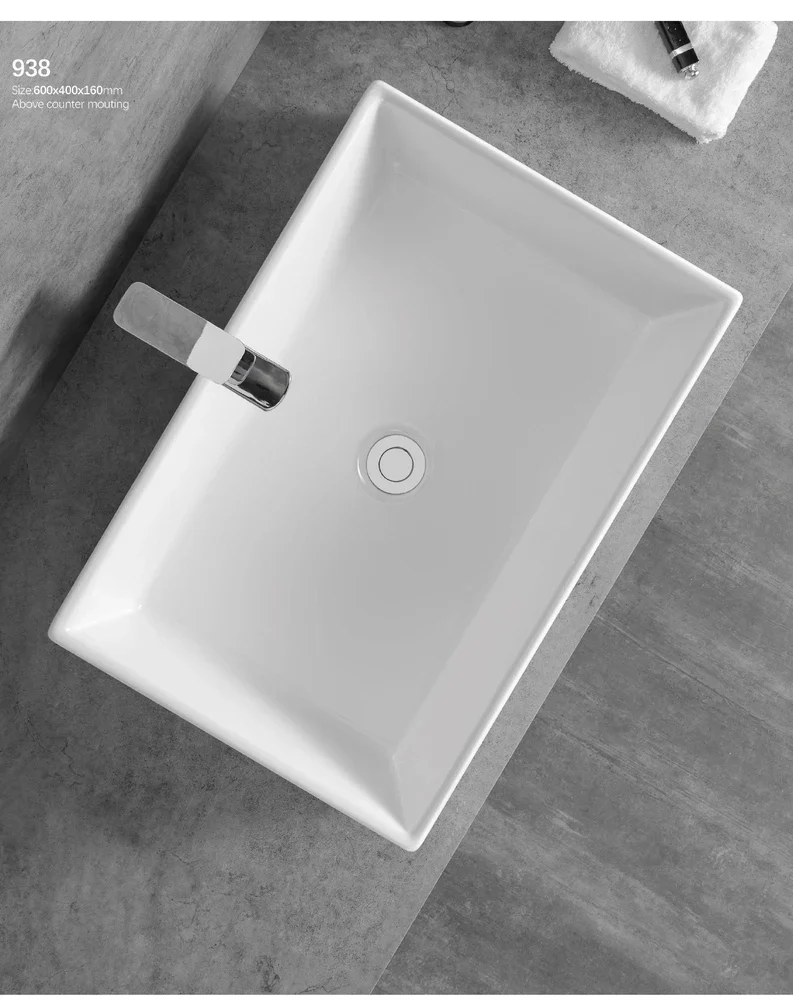 Lavabo de apoyo AT 938 · Bachas de baño · Ref. 938
