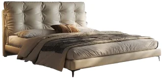 Cama con cabecera capitoné · Camas · Ref. HSH-B1446