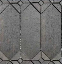 Ladrillo gris geométrico · Revestimientos · Ref. WAO-ACAB-P014-I12