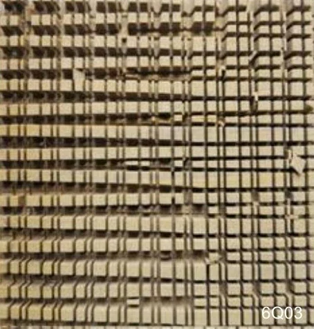 Superficie de textura lineal · 6Q03 · Revestimientos · Ref. 6Q03