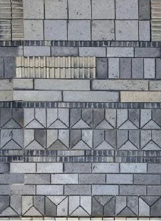 Ladrillo gris geométrico · Revestimientos · Ref. WAO-ACAB-P015-I07