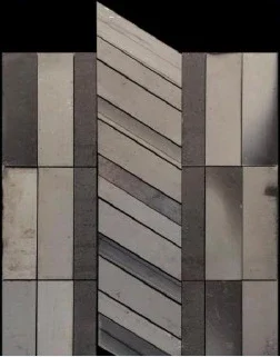 Ladrillo gris geométrico · Revestimientos · Ref. WAO-ACAB-P015-I05