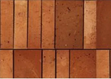 Ladrillo rojo en relieve · Ref. WAO-ACAB-P009-I02