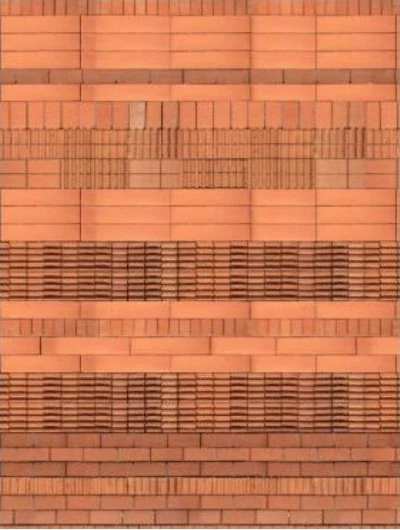 Ladrillo rojo en relieve · Ref. WAO-ACAB-P009-I01