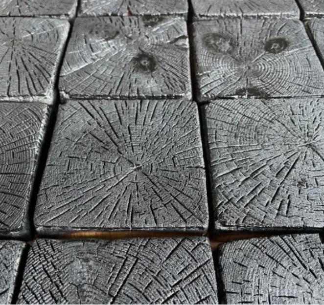 Madera carbonizada · Revestimientos · Ref. WAO-ACAB-P036-I03