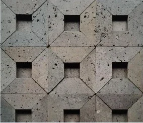 Ladrillo gris geométrico · 13B · Revestimientos · Ref. 13B