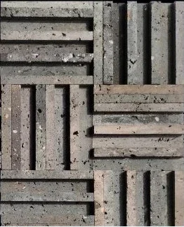 Ladrillo gris geométrico · Revestimientos · Ref. WAO-ACAB-P015-I08