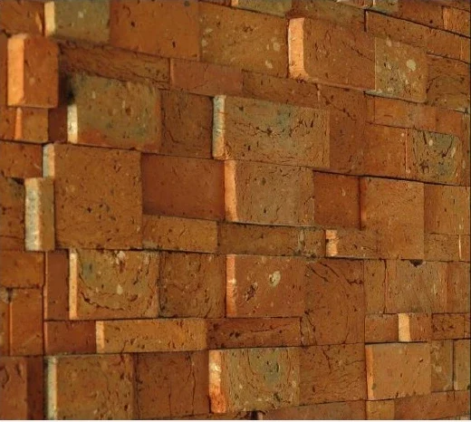 Ladrillo rojo en relieve · Revestimientos · Ref. WAO-ACAB-P012-I02