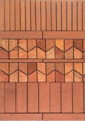 Ladrillo rojo en relieve · Revestimientos · Ref. WAO-ACAB-P010-I11
