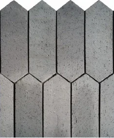 Ladrillo gris geométrico · 18B · Revestimientos · Ref. 18B