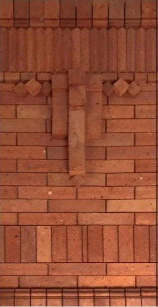 Ladrillo rojo en relieve · Revestimientos · Ref. WAO-ACAB-P012-I01