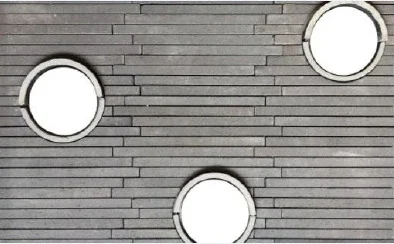 Ladrillo gris geométrico · Revestimientos · Ref. WAO-ACAB-P014-I10