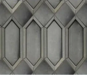 Ladrillo gris geométrico · Revestimientos · Ref. WAO-ACAB-P016-I02