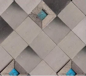 Ladrillo gris geométrico · Revestimientos · Ref. WAO-ACAB-P016-I07