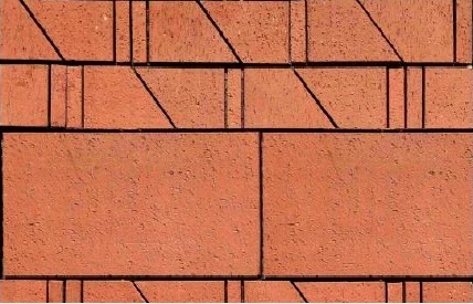 Ladrillo rojo en relieve · Revestimientos · Ref. WAO-ACAB-P010-I13