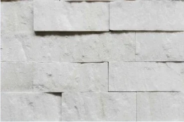 Piedra blanca geométrica · Revestimientos · Ref. WAO-ACAB-P105-I04