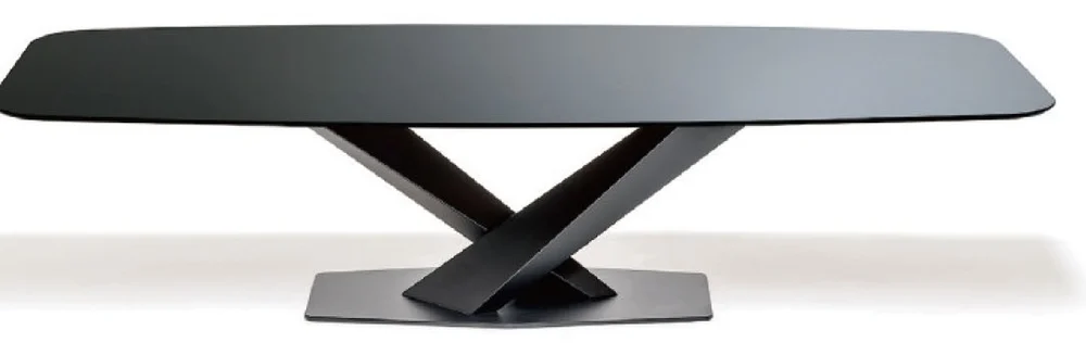 Mesa de comedor con base en cruz · Ref. W - 901A