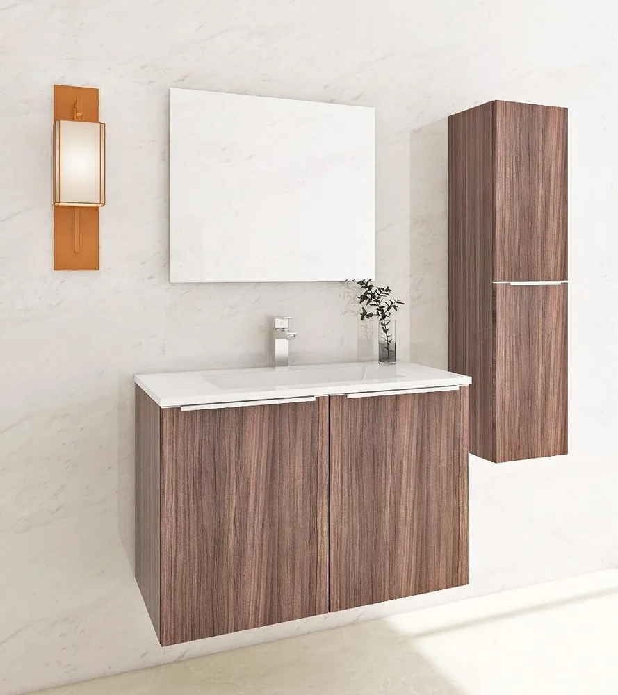 Vanitorio de madera con frente vertical · Vanitories · Ref. WAO-PA-VAN-0022 · vista 2