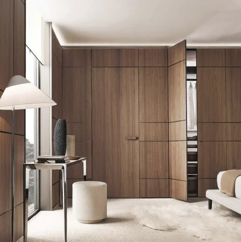 Mueble bajo y biblioteca mural en madera · Guardado · Ref. WAO-AL-GUA-0029 · vista 2