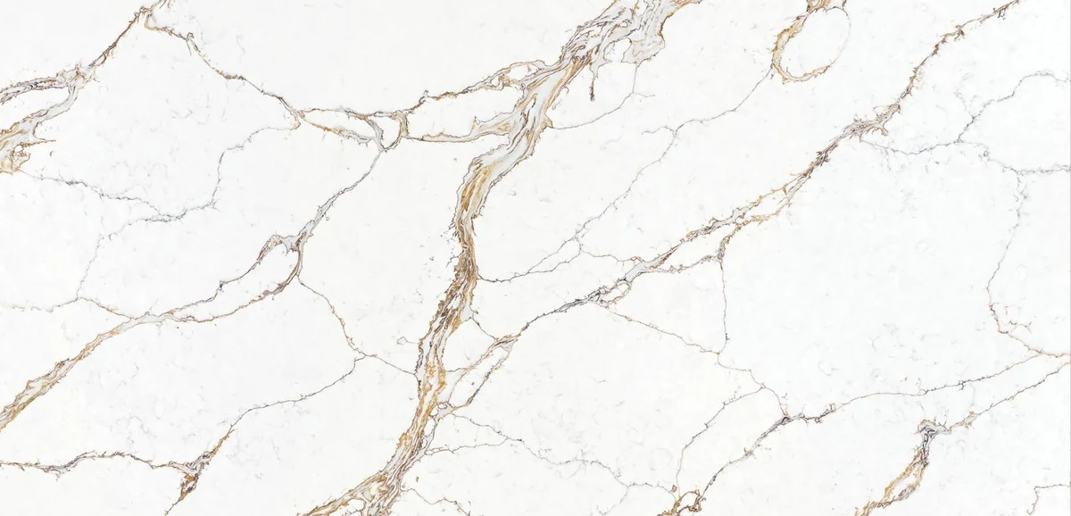 VEMY VM-20816 · Blanco con vetas doradas finas · Piedra & travertino · Ref. VM-20816