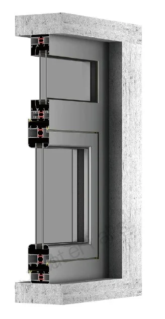 Ventana abatible RPT interior · marco 55 mm · Ventanas & puertas · Ref. wao-ven-waovenp06
